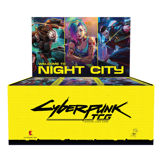 Cyberpunk TCG | Welcome To Night City | 24pc Booster Display (EN) - Anime Figuren günstig kaufen