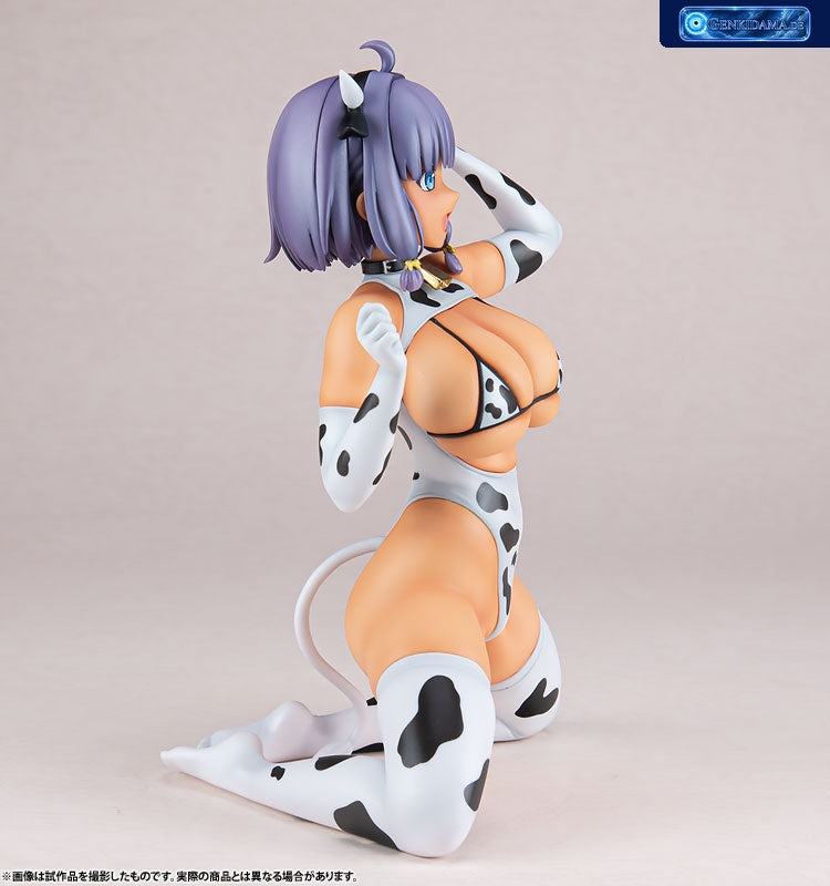Nukitashi THE ANIMATION Misaki Hotori Cow Pattern Costume Suntanned ver. 1/5 [Q-six] Ansicht 4
