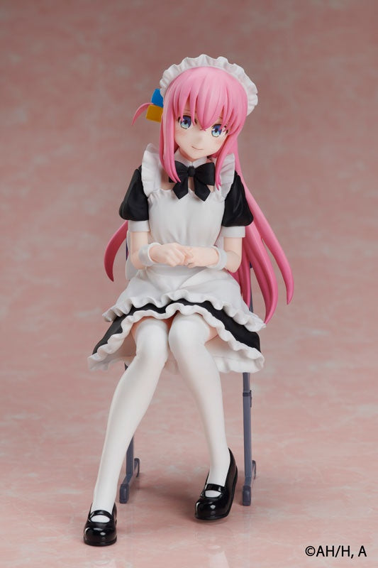 Anime "BOCCHI THE ROCK!" Hitori Gotoh Maid Ver. Non Scale Figure [Aniplex] Ansicht 2