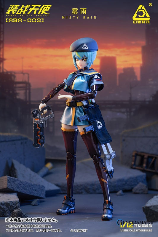 Armored Battle Angels Series ABA-003 Misty Rain 1/12 Scale Posable Figure [LOSCONT]