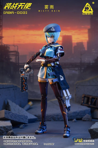 Armored Battle Angels Series ABA-003 Misty Rain 1/12 Scale Posable Figure [LOSCONT]