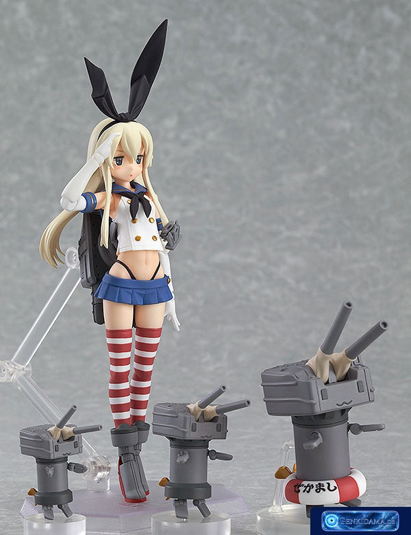 [Bonus] figma - Kantai Collection -Kan Colle- Shimakaze (w/Pre-order Bonus: Rensouhou-chan (Big) Middle-damage Expression ver.) [Max Factory] Ansicht 5