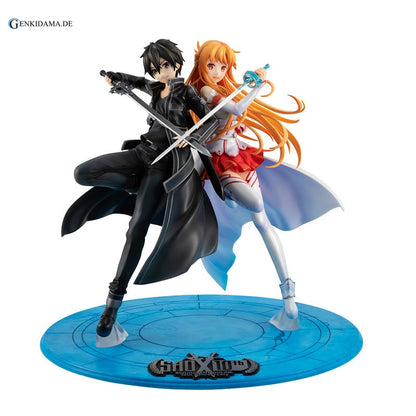 Lucrea Sword Art Online Kirito & Asuna SAO 10th Anniversary Dengekiya Limited Edition (Dengekiya Exclusive)