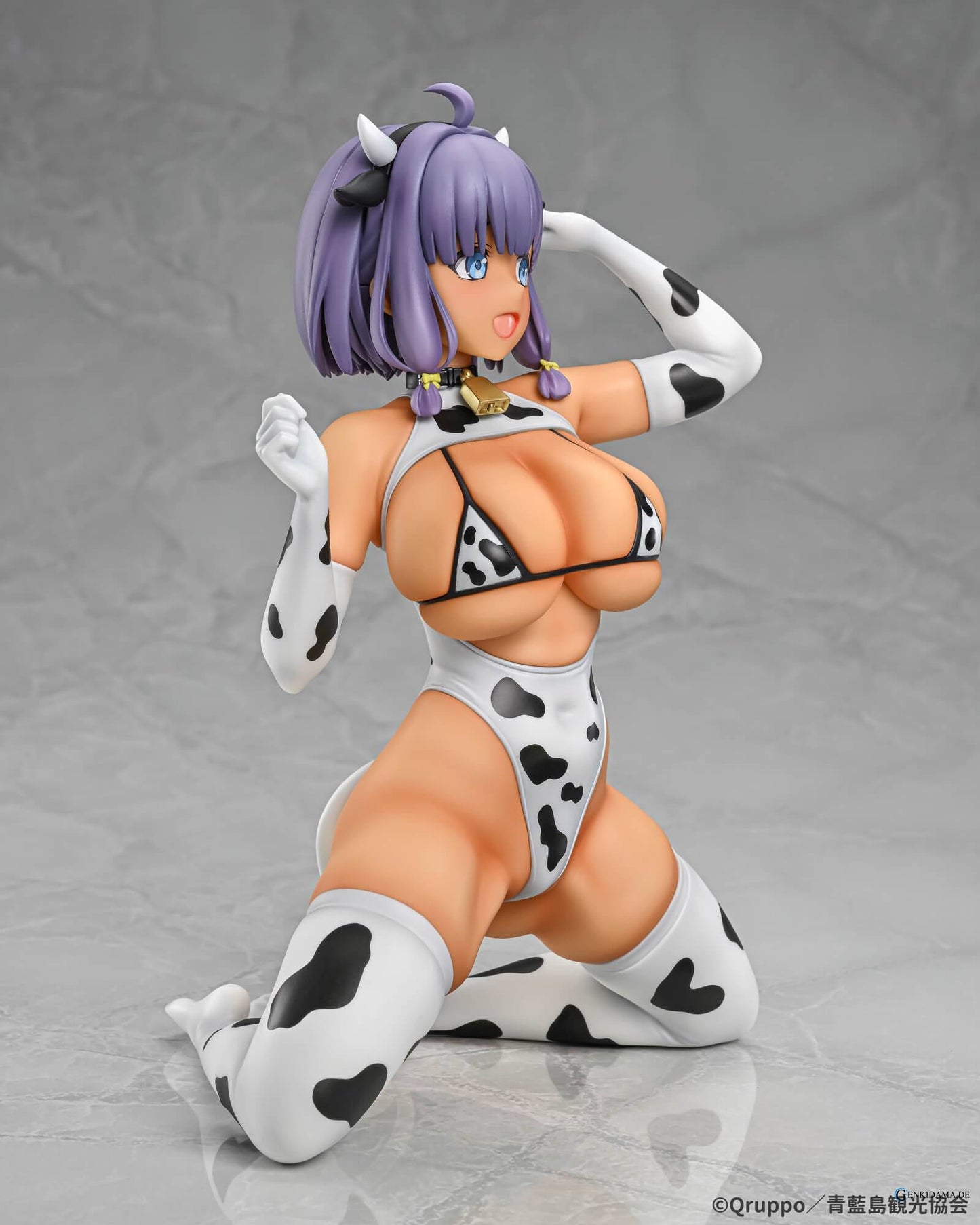 Nukitashi The Animation: Misaki Hotori (Tanned Ver.) (Cow-Print Costume Ver.) 1/5 (Cast-Off)