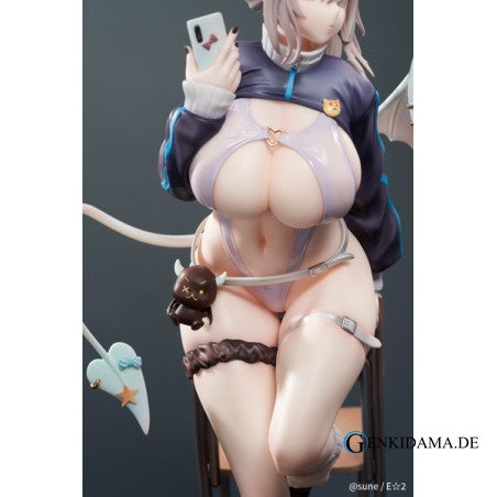Silent Gal Succubus Shinomiya Yuki – Illustrated By Sune – 1/6 Scale Figure W Bonus Ansicht 9