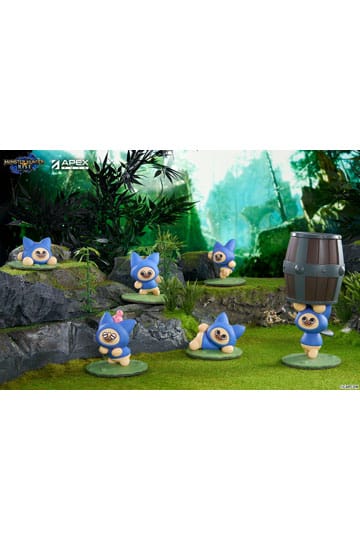 Monster Hunter Rise Sammelfiguren 6er-Pack Felyne Cat - Anime Figuren günstig kaufen