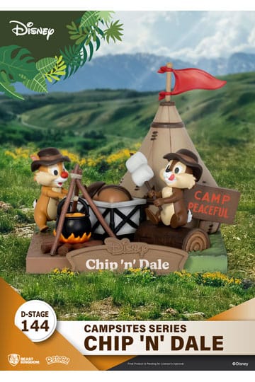 Disney D-Stage Campsite Series PVC Diorama Chip & Dale - Anime Figuren günstig kaufen
