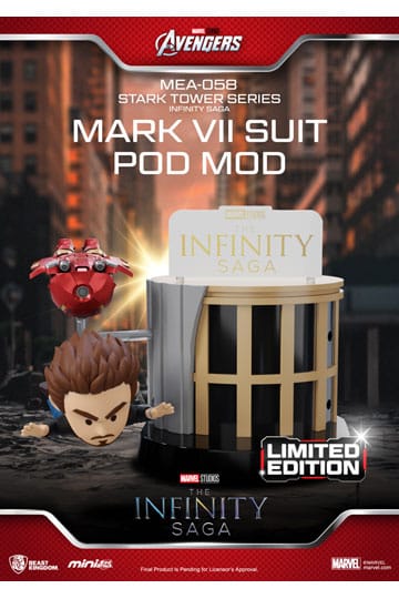 Marvel Mini Egg Attack Figuren The Infinity Saga Stark Tower series Tony Stark & Mark VII suit pod mod - Anime Figuren günstig kaufen