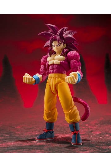 Dragon Ball S.H. Figuarts Actionfigur Super Saiyan 4 Son Goku -Daima- - Anime Figuren günstig kaufen