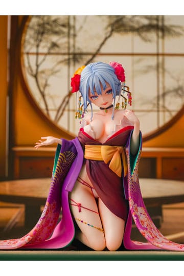 Original Character Statue 1/7 Shujuu Ecstasy Shion Oiran Ver. 15 cm