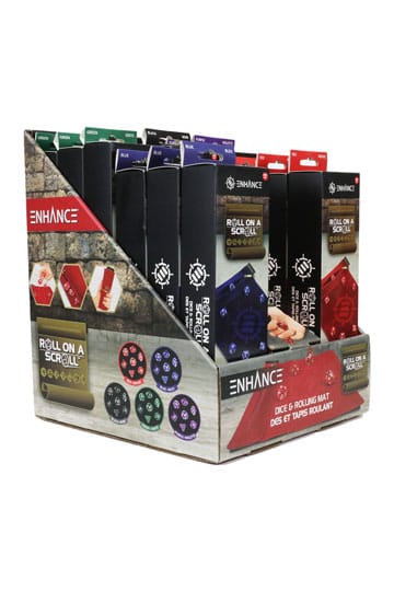 Enhance Tabletop Roll on a Scroll Würfeltasche mit Würfel Sortiment (15) - Anime Figuren günstig kaufen