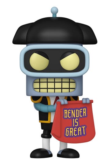 Futurama Pop! Animation Vinyl Figur Bender (Matador) - Anime Figuren günstig kaufen