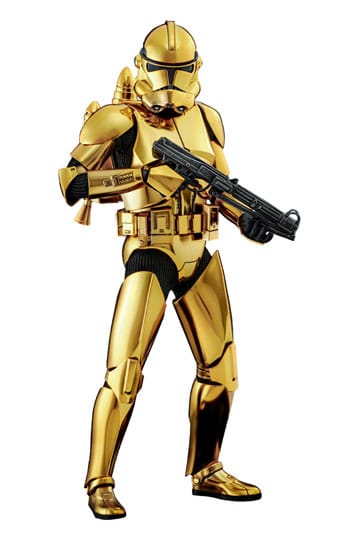 Star Wars Actionfigur Clone Trooper (Gold Chrome Version) Exclusive - Anime Figuren günstig kaufen