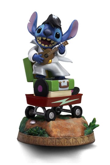 Lilo & Stitch Art Scale Statue Stitch King of Rock - Anime Figuren günstig kaufen