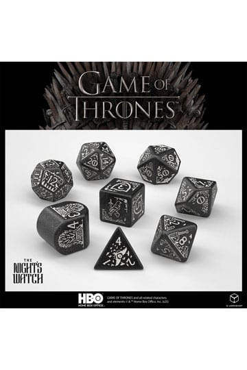 Game of Thrones Würfel Set Night's Watch (8) - Anime Figuren günstig kaufen
