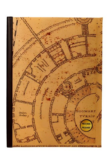 Harry Potter Notizbuch mit Leuchtfunktion Karte des Rumtreibers - Anime Figuren günstig kaufen