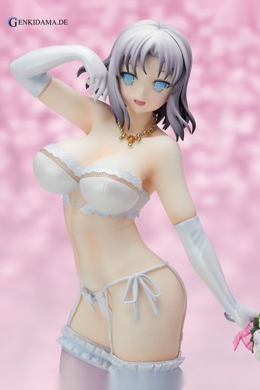Gokubi Girls Super Premium Senran Kagura NEW WAVE G Burst 2nd Reproduction Edition Yumi Wedding Lingerie Ver. 1/6