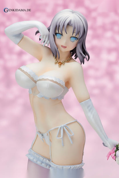 Gokubi Girls Super Premium Senran Kagura NEW WAVE G Burst 2nd Reproduction Edition Yumi Wedding Lingerie Ver. 1/6
