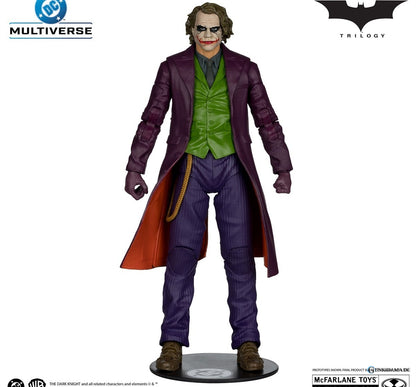 DC Comics - DC Multiverse: 7 Inch Action Figure - Deluxe Theatrical Edition: The Joker [Movie / The Dark Knight Trilogy] - Anime Figuren günstig kaufen