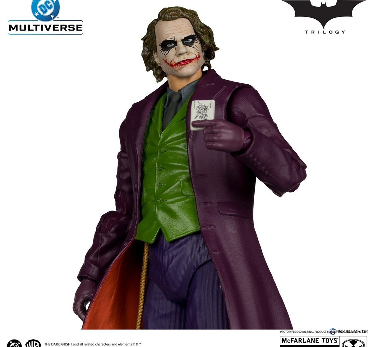 DC Comics - DC Multiverse: 7 Inch Action Figure - Deluxe Theatrical Edition: The Joker [Movie / The Dark Knight Trilogy] - Anime Figuren günstig kaufen