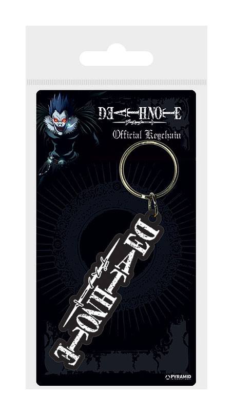 Death Note Gummi-Schlüsselanhänger Logo 6 cm - Anime Figuren günstig kaufen