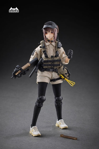 pocket art Series PA006 Security Hiyo Reizei 1/12 Complete Model Action Figure [LYNXPULSE / HASUKI] Ansicht 25