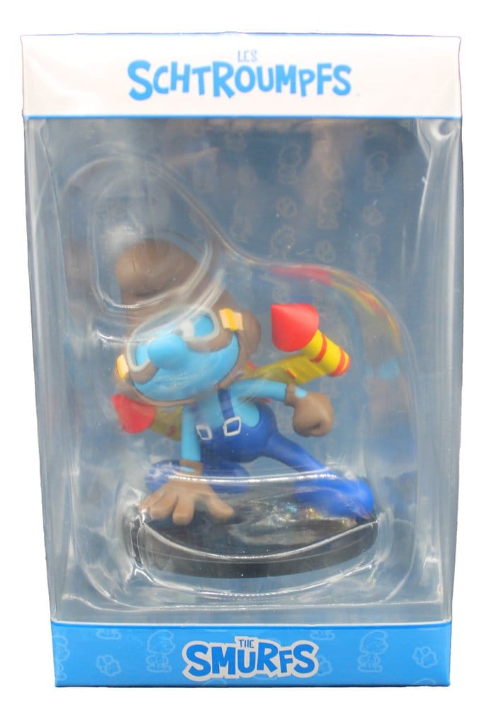 Die Schlümpfe Statue Raketenrucksack-Schlumpf - Anime Figuren günstig kaufen