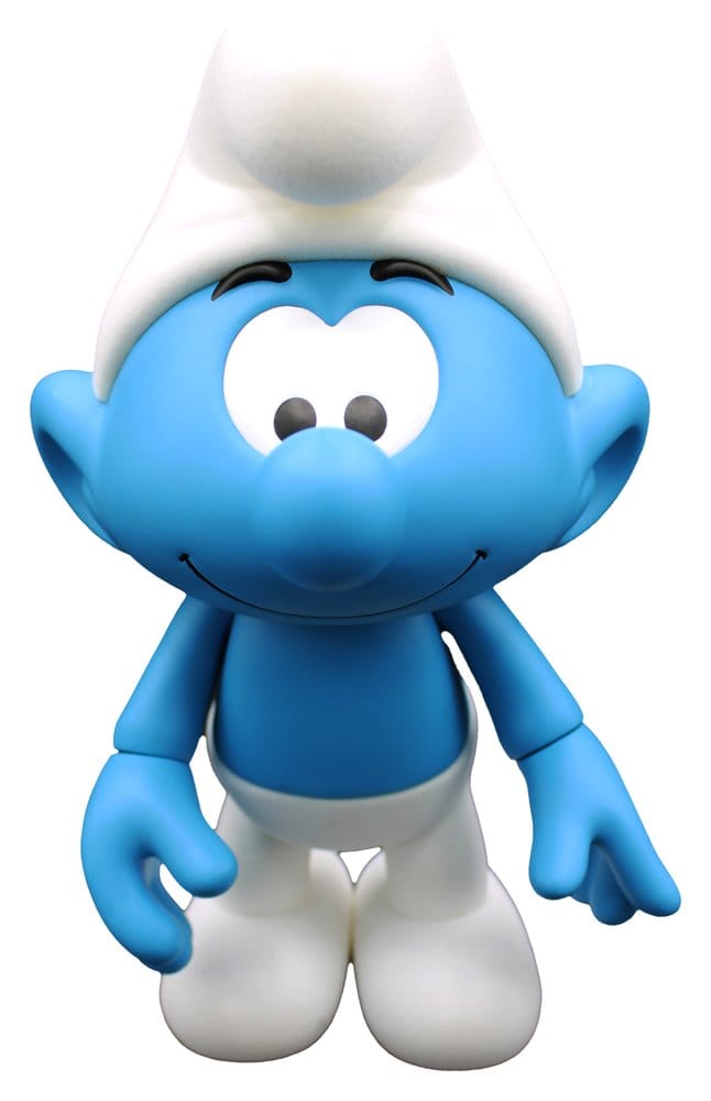 Die Schlümpfe Vinyl Figur Schlumpf Weiß und Blau - Flocked - Anime Figuren günstig kaufen