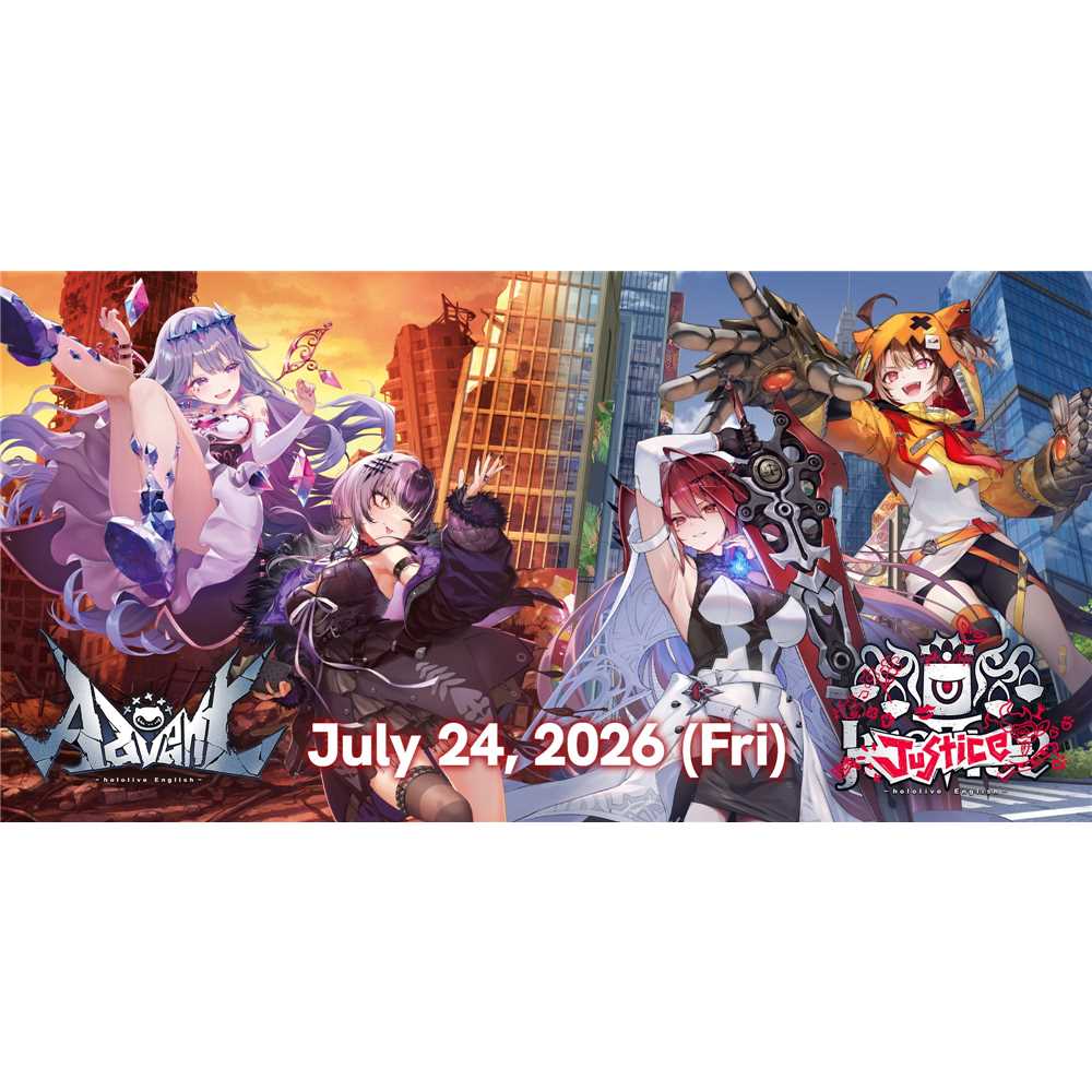 DISPLAY X6 START DECK HOLOLIVE OFFICIAL CARD GAME OSHI JUSTICE - ENG - Anime Figuren günstig kaufen