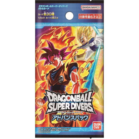 Dragon Ball Super Divers Advance Booster Pack Jap - Anime Figuren günstig kaufen