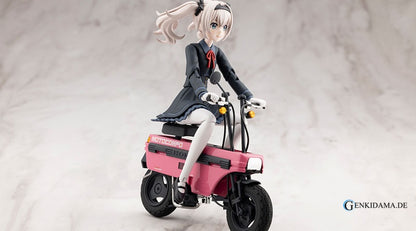 Sousai Shojo Teien Plastic Model Kit 1/10 Emma Koishikawa Nocturne with Honda AB12 Motocompo 14 cm