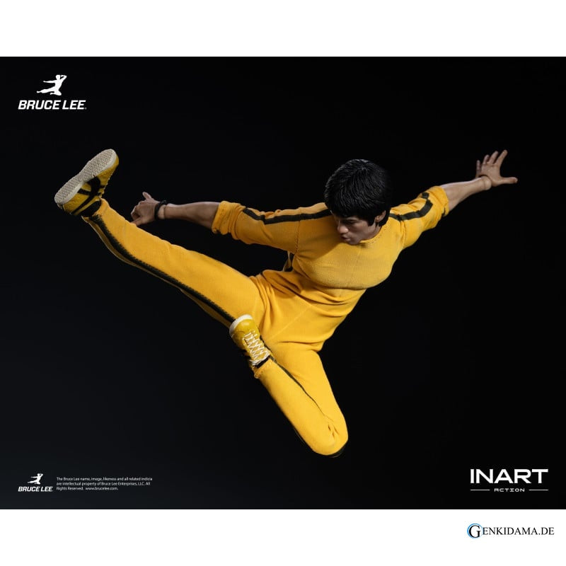 Inart Action Bruce Lee Yellow Jumpsuit 1/12 Scale Action Figure [Inart] Ansicht 18