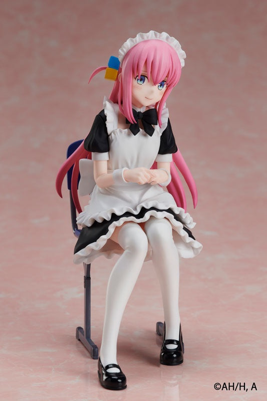 Anime "BOCCHI THE ROCK!" Hitori Gotoh Maid Ver. Non Scale Figure [Aniplex] Ansicht 1