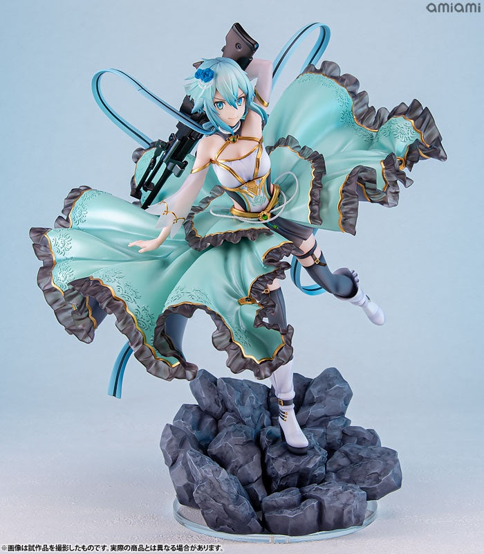 Sword Art Online Sinon -Crystal Dress Ver.- 1/7 Scale Figure [eStream / SHIBUYA SCRAMBLE FIGURE] Ansicht 12