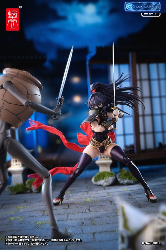 RPGEX-10 Kunoichi Reppuu 1/12 Complete Model Action Figure [Snail Shell] Ansicht 19