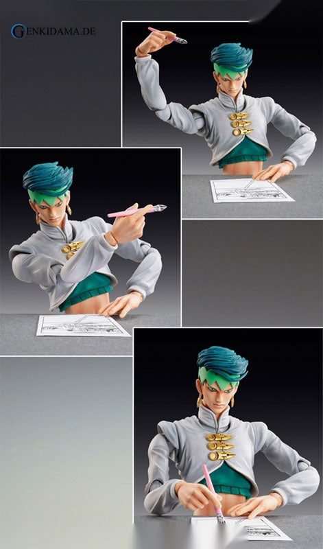 Super Action Statue - JoJo's Bizarre Adventure Part.IV #29 Rohan Kishibe & Heavens Door Ver.1 (Hirohiko Araki Specified Color)