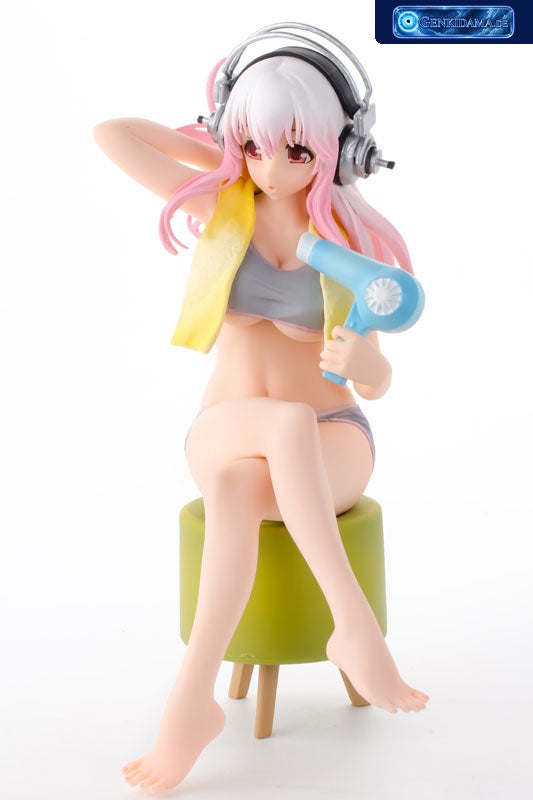 Super Sonico Sonico-chan Seikatsu Micchaku Shuzai Special Figure -Ofuro Agari [FURYU] Ansicht 3