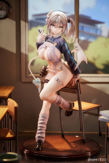 Original Character: The Quiet-Type Gal, Succubus Yuki Shinomiya - Illustration by sune 1/6