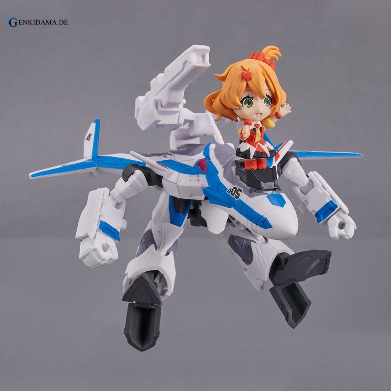 TINY SESSION VF-31J Siegfried (Hayate Immelmann Custom) with Freyja Wion "Macross Delta"