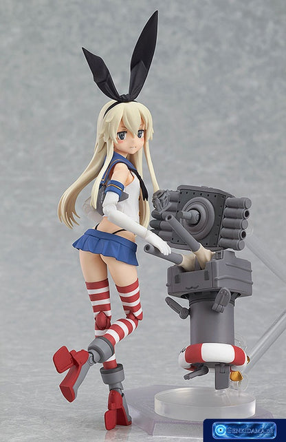 [Bonus] figma - Kantai Collection -Kan Colle- Shimakaze (w/Pre-order Bonus: Rensouhou-chan (Big) Middle-damage Expression ver.) [Max Factory] Ansicht 2