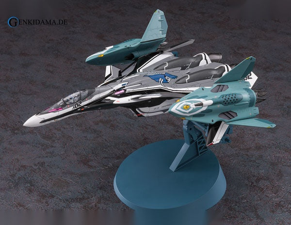1/72 VF-31F Siegfried Messer Custom/Hayate Custom w/Lill Draken "Movie Macross Delta" Plastic Model - Anime Figur
