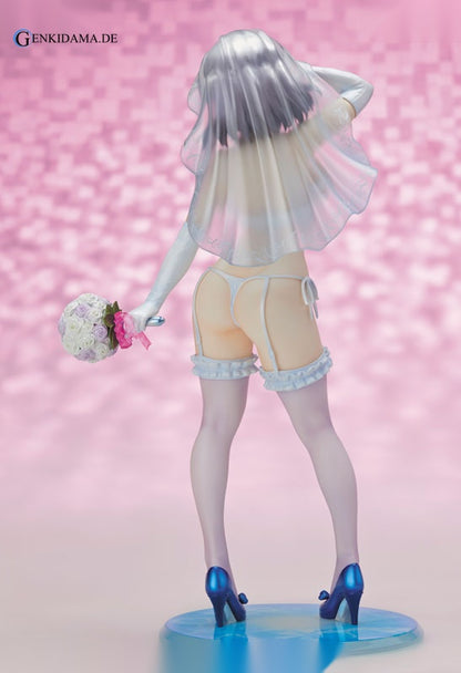 Gokubi Girls Super Premium Senran Kagura NEW WAVE G Burst 2nd Reproduction Edition Yumi Wedding Lingerie Ver. 1/6