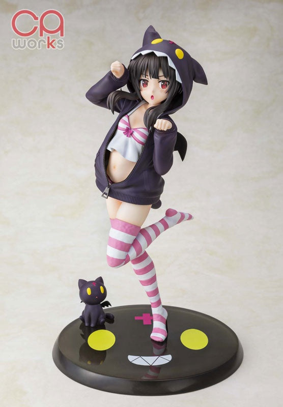 CAworks Anime "KonoSuba" Megumin Hood Look Chomusuke ver. Special Package Edition Figure [KADOKAWA] Ansicht 1