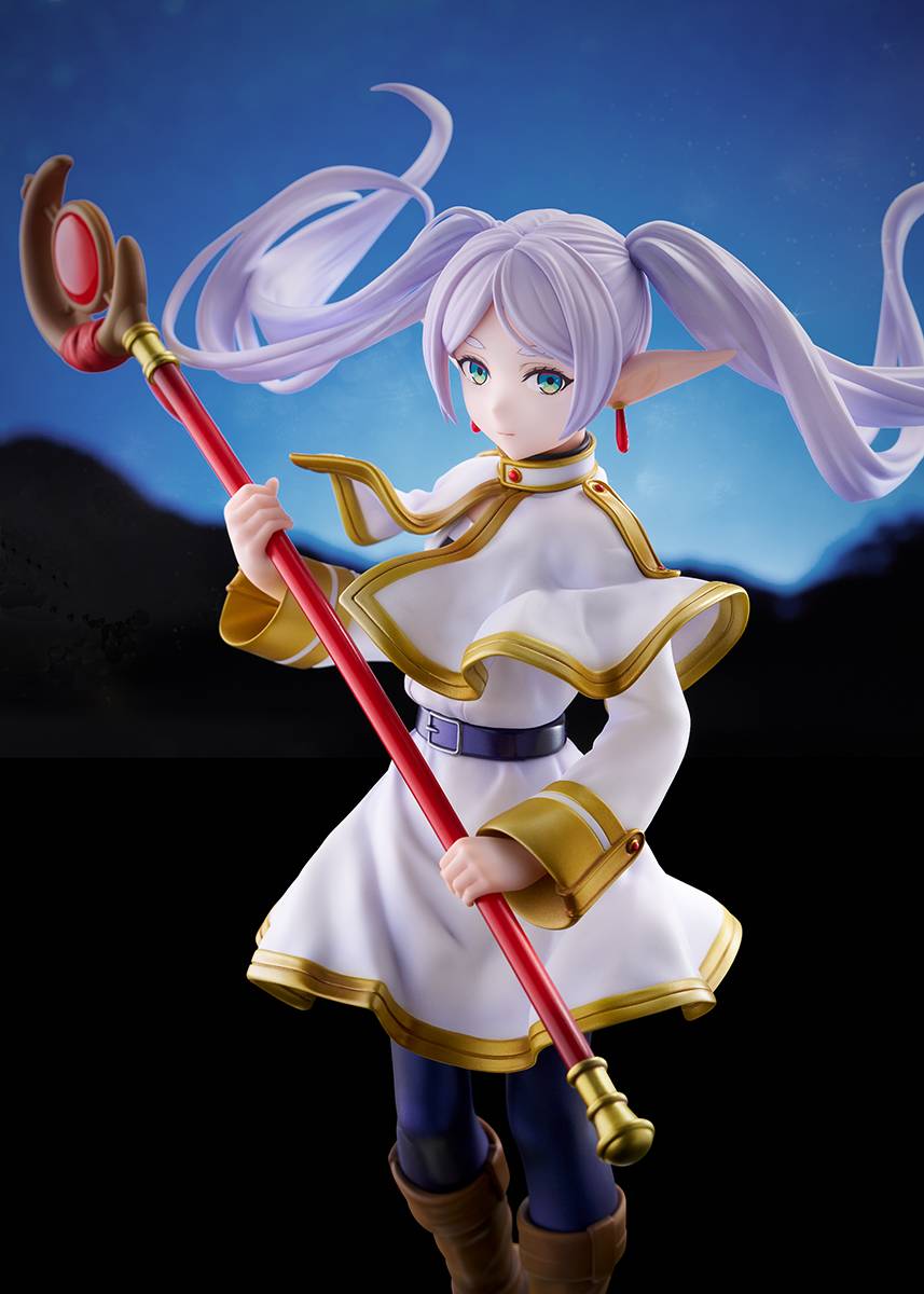 Frieren: Beyond Journey's End PVC Figur 1/7 Frieren (vs Aura) 28 cm
