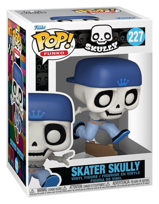 Funko Legacy POP! Icons Vinyl Figur Skater Skully - Anime Figuren günstig kaufen