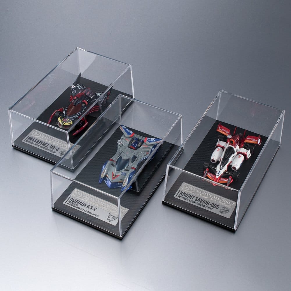 Future GPX Cyber Formula Cyber Formula Collection -Heritage Edition- Fahrzeug Set 3er-Pack Asurada G.S.X Aero Mode & Knight Savior 005 & Missionel VR-4 - Anime Figuren günstig kaufen