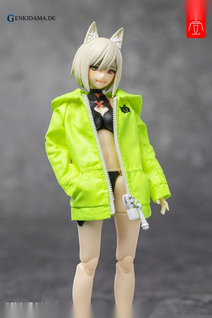 "G.N.PROJECT" Option Costume Sune-chan Hoodie (Fluorescence Yellow Green Ver.) (DOLL ACCESSORY) - Anime Figuren günstig kaufen
