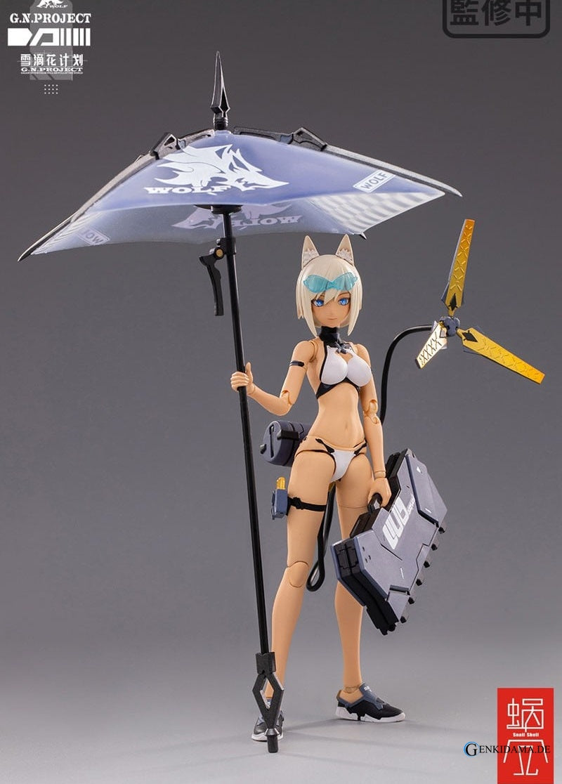 G.N.Project Wolf-001 Swimwear Body & Armed Set *w/Bonus Item (PVC Figure) - Anime Figuren günstig kaufen