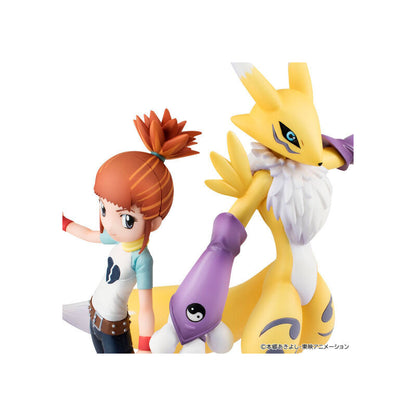 G.E.M. Series Digimon Tamers Renamon & Ruki Makino Figure Reissue
