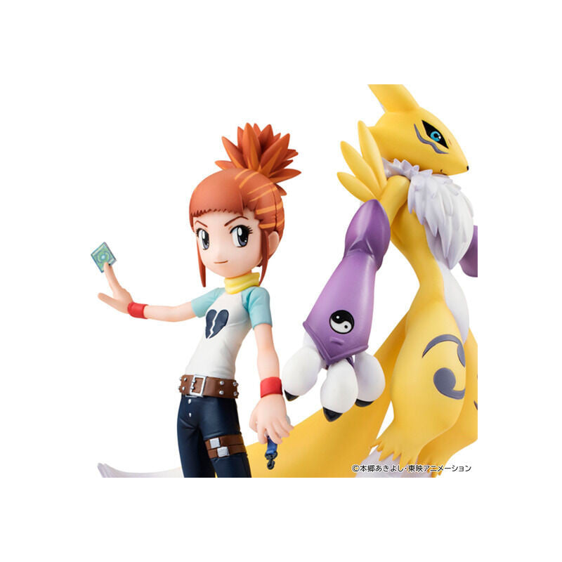 G.E.M. Series Digimon Tamers Renamon & Ruki Makino Figure Reissue